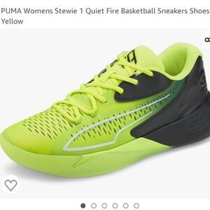 PUMA Womens Stewie 1 Quiet Fire Basketball Sneakers Shoes